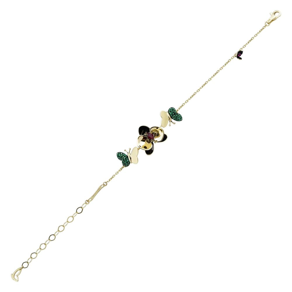 Black Orchid Armband