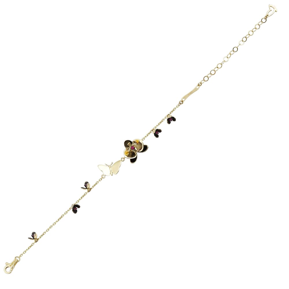 Black Orchid Armband