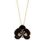 BLACK ORCHID KOLYE 1