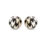 HOUNDSTOOTH EARRINGS 2