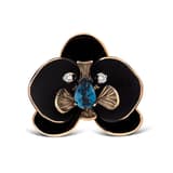Кольцо Black Orchid 2