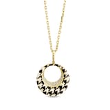 HOUNDSTOOTH NECKLACE 1