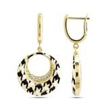 HOUNDSTOOTH EARRINGS 2