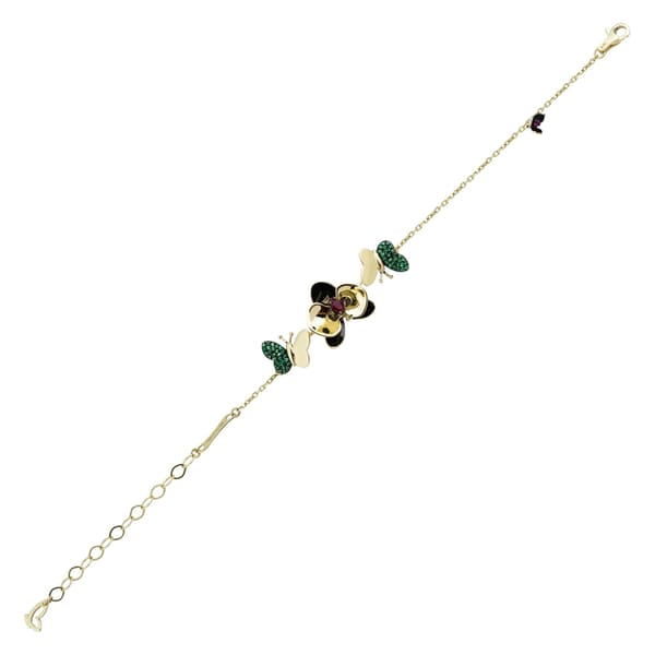 Black Orchid Armband