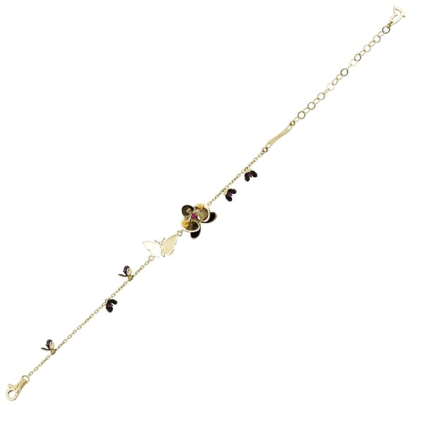 Black Orchid Armband