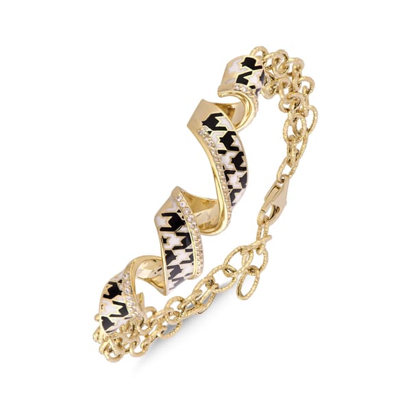 HOUNDSTOOTH ANKLET