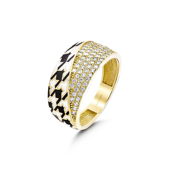 PIED DE POULE RING