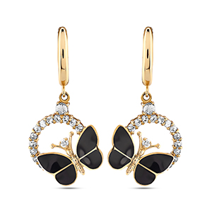 BLACK MAGIC EARRING