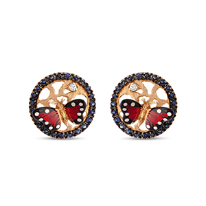 MONARCH BUTTERFLY EARRING