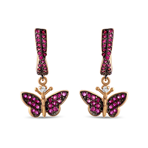 MONARCH BUTTERFLY EARRING