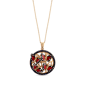 MONARCH BUTTERFLY NECKLACE
