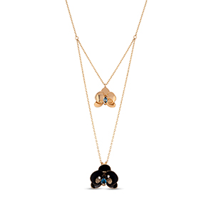 BLACK ORCHID NECKLACE