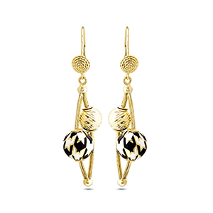 PIED DE POULE EARRING