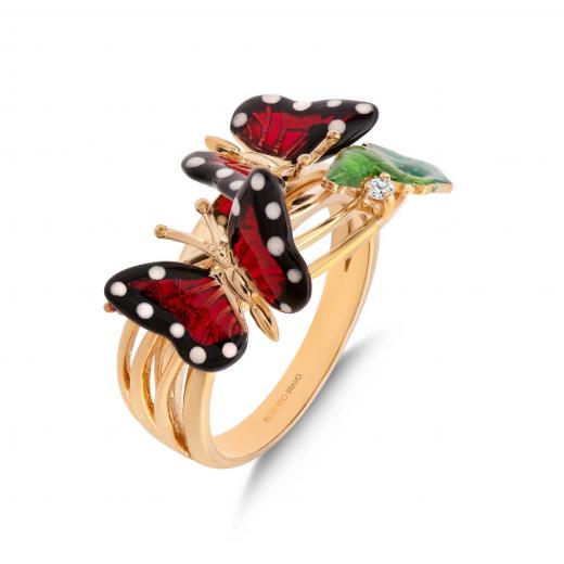 MONARCH BUTTERFLY RING