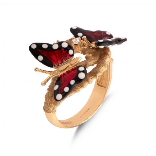 MONARCH BUTTERFLY RING